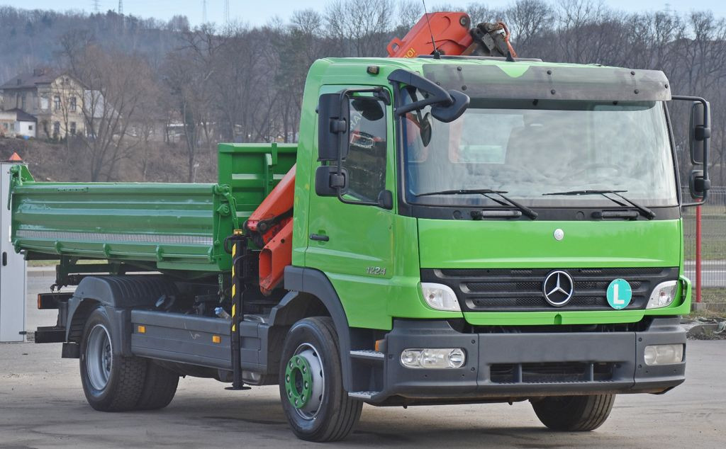 Mercedes-Benz ATEGO 1224 Kipper 4,00m* KRAN * TOPZUSTAND - Camión grúa, Camión volquete: foto 4 Mercedes-Benz ATEGO 1224 Kipper 4,00m* KRAN * TOPZUSTAND - Camión grúa, Camión volquete: foto 4