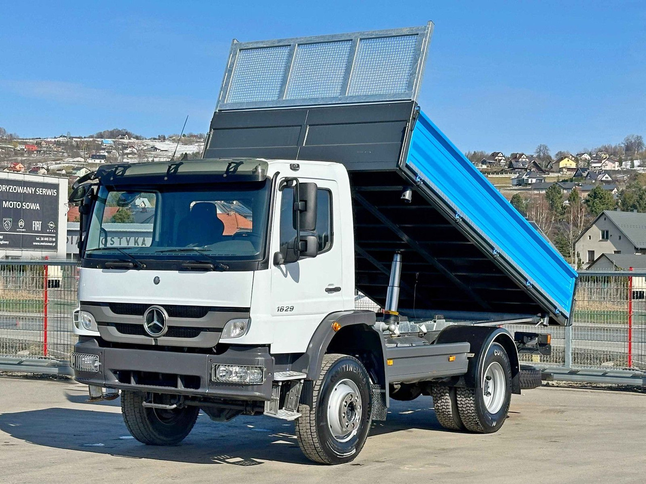 Mercedes-Benz AXOR 1629 * KIPPER 4,80 m * 4x4 * TOPZUSTAND - Camión volquete, Camión grúa: foto 2 Mercedes-Benz AXOR 1629 * KIPPER 4,80 m * 4x4 * TOPZUSTAND - Camión volquete, Camión grúa: foto 2
