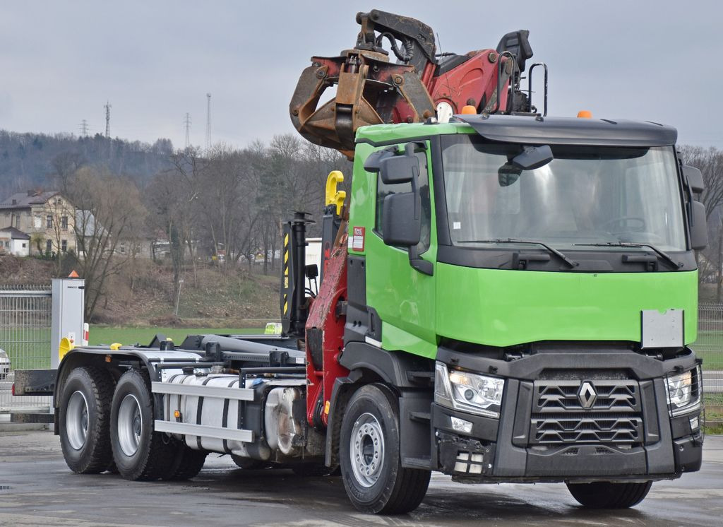 Renault C430* ABROLLKIPPER *LIV 170Z 78 * 6x4 - Camión multibasculante, Camión grúa: foto 3 Renault C430* ABROLLKIPPER *LIV 170Z 78 * 6x4 - Camión multibasculante, Camión grúa: foto 3