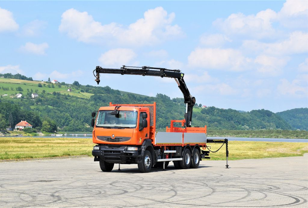 Renault KERAX 410 * HIAB 144 B-3 HIDUO / 6x4 * TOP Renault KERAX 410 * HIAB 144 B-3 HIDUO / 6x4 * TOP - Camión grúa, Camión caja abierta: foto 2 Renault KERAX 410 * HIAB 144 B-3 HIDUO / 6x4 * TOP Renault KERAX 410 * HIAB 144 B-3 HIDUO / 6x4 * TOP - Camión grúa, Camión caja abierta: foto 2