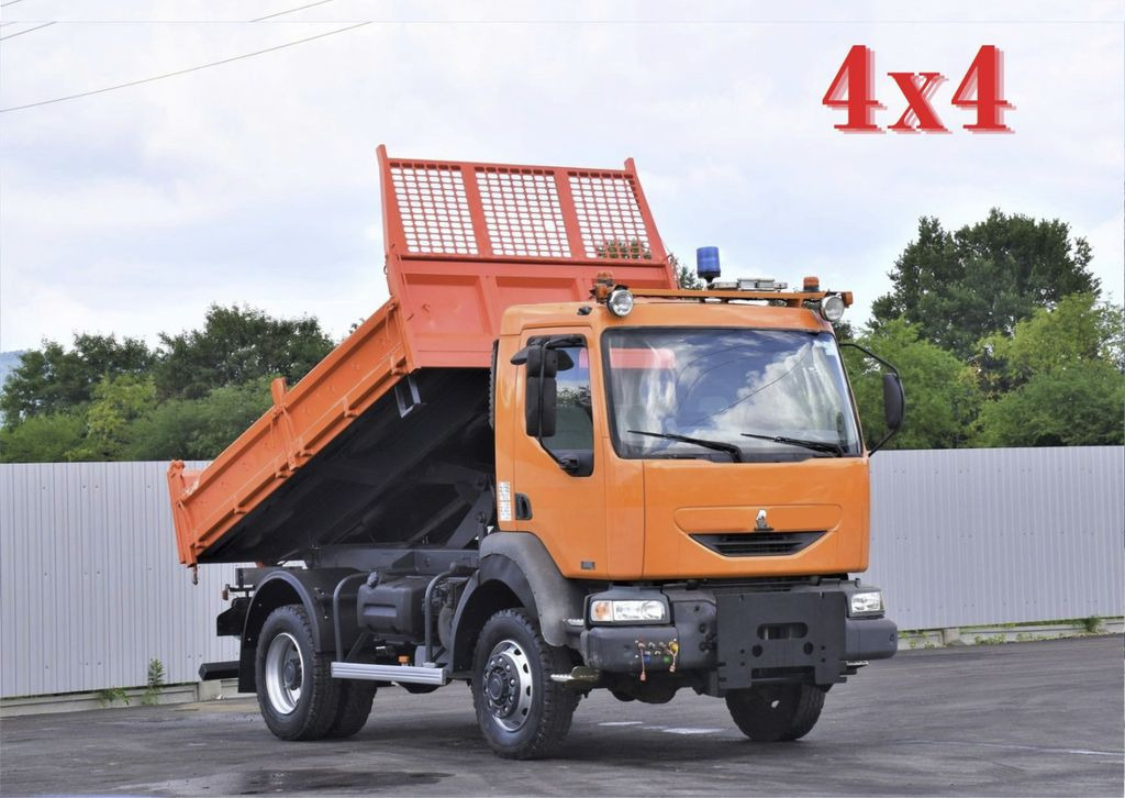 Renault MIDLUM 220 DCI* KIPPER 3,80m * 4x4 - Camión volquete: foto 1 Renault MIDLUM 220 DCI* KIPPER 3,80m * 4x4 - Camión volquete: foto 1