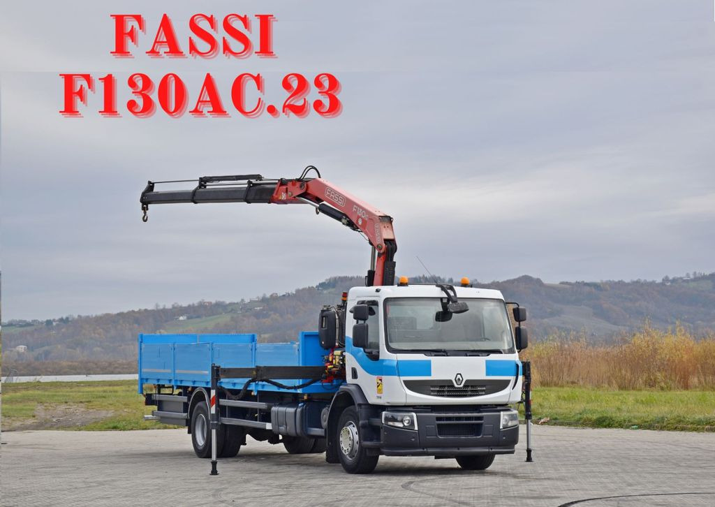 Renault Premium 320 DXI* FASSI F130AC.23 * FUNK * TOP Renault Premium 320 DXI* FASSI F130AC.23 * FUNK * TOP - Camión grúa, Camión caja abierta: foto 1 Renault Premium 320 DXI* FASSI F130AC.23 * FUNK * TOP Renault Premium 320 DXI* FASSI F130AC.23 * FUNK * TOP - Camión grúa, Camión caja abierta: foto 1