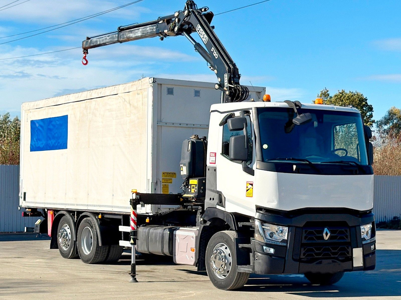 Renault T380 * FASSI F120B.2.22 + FUNK / 6x2! - Camión grúa: foto 2 Renault T380 * FASSI F120B.2.22 + FUNK / 6x2! - Camión grúa: foto 2