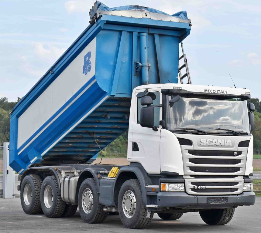Scania G 450 * Kipper * TOPZUSTAND / 8x4 - Camión volquete: foto 4 Scania G 450 * Kipper * TOPZUSTAND / 8x4 - Camión volquete: foto 4