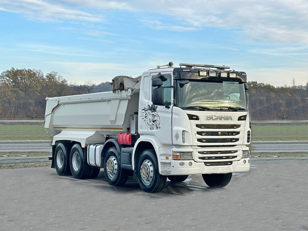 Scania G 480 * Kipper * TOPZUSTAND / 8x4 - Camión volquete: foto 1 Scania G 480 * Kipper * TOPZUSTAND / 8x4 - Camión volquete: foto 1