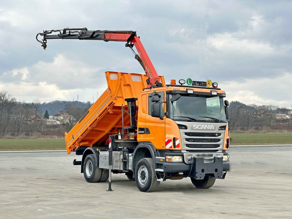 Scania G360 Kipper 4,10m *PK 11002 B + FUNK *4x4 - Camión grúa, Camión volquete: foto 2 Scania G360 Kipper 4,10m *PK 11002 B + FUNK *4x4 - Camión grúa, Camión volquete: foto 2