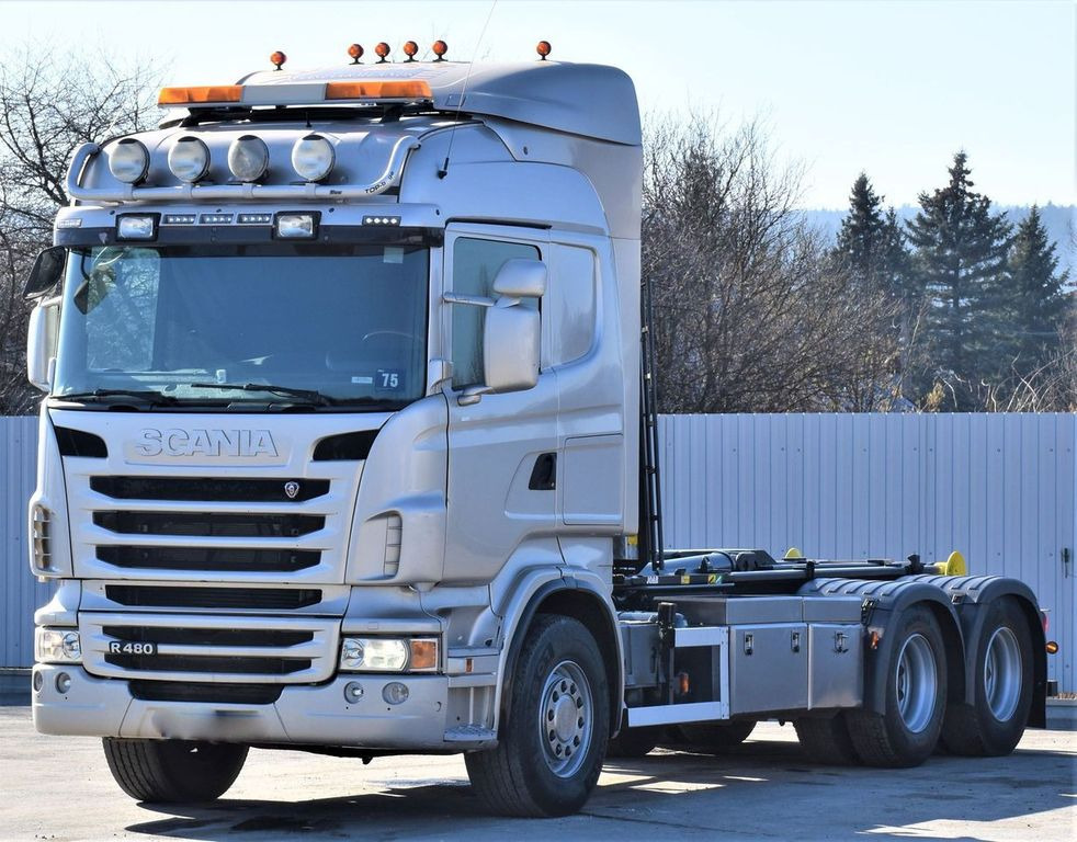 Scania R 480 Abrollkipper * 6x4 * Top Zustand ! Scania R 480 Abrollkipper * 6x4 * Top Zustand ! - Camión multibasculante: foto 4 Scania R 480 Abrollkipper * 6x4 * Top Zustand ! Scania R 480 Abrollkipper * 6x4 * Top Zustand ! - Camión multibasculante: foto 4