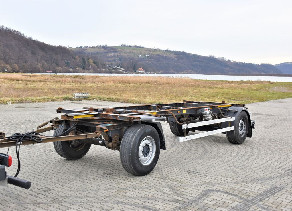 Schmitz Cargobull Anhänger 6,90m * TOPZUSTAND ! - Remolque chasis: foto 3 Schmitz Cargobull Anhänger 6,90m * TOPZUSTAND ! - Remolque chasis: foto 3