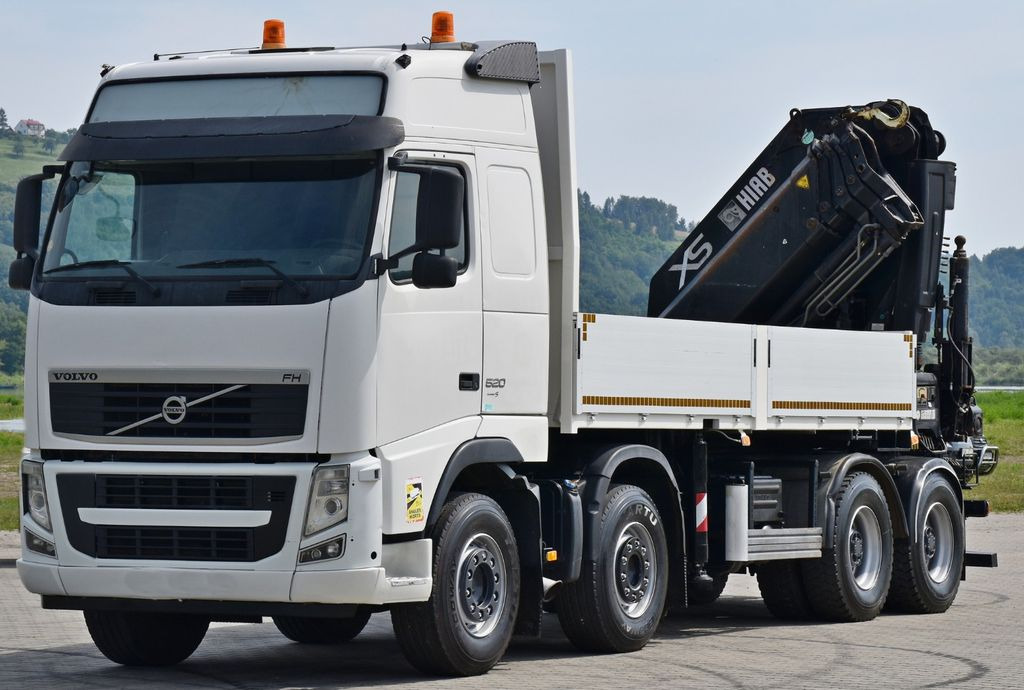 Volvo FH 520 * HIAB 1055 EP - 4 HIPRO/FUNK * 8x4 - Camión grúa, Camión caja abierta: foto 4 Volvo FH 520 * HIAB 1055 EP - 4 HIPRO/FUNK * 8x4 - Camión grúa, Camión caja abierta: foto 4
