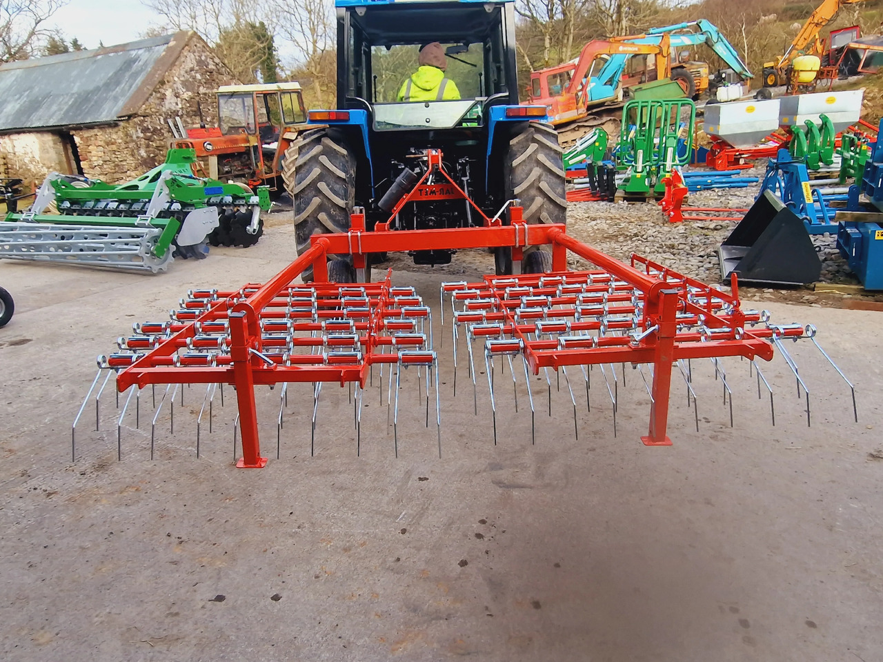 Jarmet 3 Metre Tine Harrow - Grada de púas: foto 4 Jarmet 3 Metre Tine Harrow - Grada de púas: foto 4