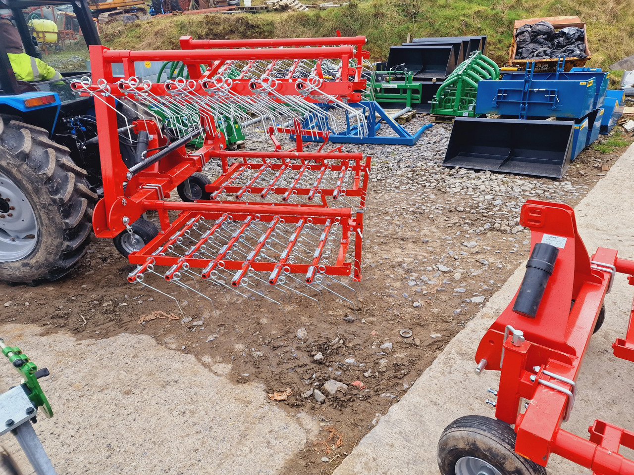 Jarmet 6 Metre Tine Harrow - Grada de púas: foto 4 Jarmet 6 Metre Tine Harrow - Grada de púas: foto 4