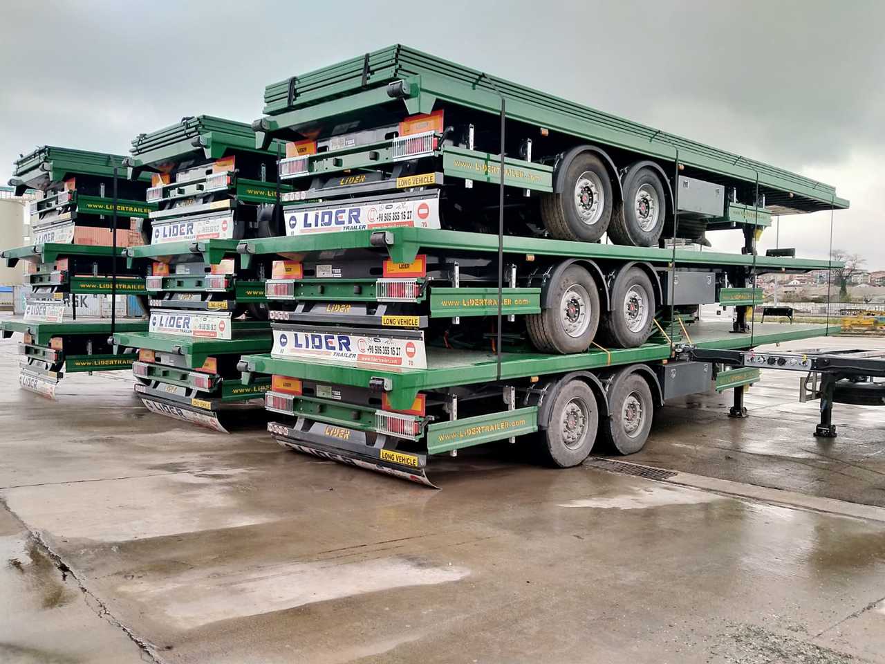 Semirremolque portacontenedore/ Intercambiable nuevo LIDER 2024 MODEL NEW DIRECTLY FROM MANUFACTURER FACTORY AVAILABLE READY: foto 17 Semirremolque portacontenedore/ Intercambiable nuevo LIDER 2024 MODEL NEW DIRECTLY FROM MANUFACTURER FACTORY AVAILABLE READY: foto 17