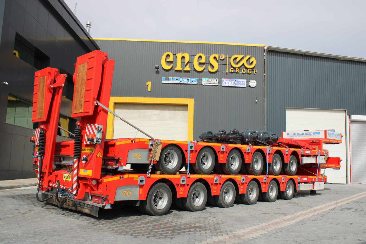 LIDER 2025 model 150 Tons capacity Lowbed semi trailer - Semirremolque góndola rebajadas: foto 3 LIDER 2025 model 150 Tons capacity Lowbed semi trailer - Semirremolque góndola rebajadas: foto 3