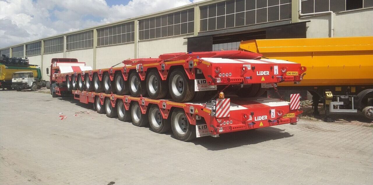 LIDER 2025 model 150 Tons capacity Lowbed semi trailer - Semirremolque góndola rebajadas: foto 1 LIDER 2025 model 150 Tons capacity Lowbed semi trailer - Semirremolque góndola rebajadas: foto 1