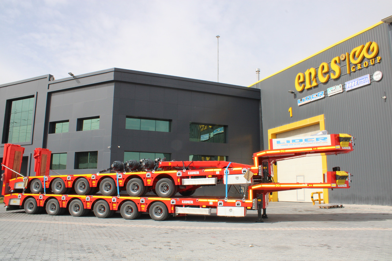 LIDER 2025 model 150 Tons capacity Lowbed semi trailer - Semirremolque góndola rebajadas: foto 4 LIDER 2025 model 150 Tons capacity Lowbed semi trailer - Semirremolque góndola rebajadas: foto 4