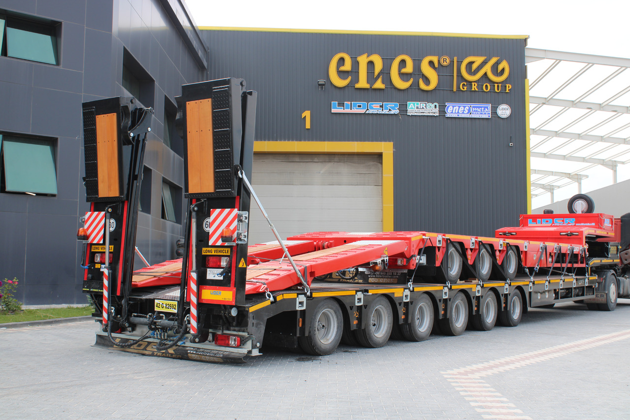 LIDER 2025 model 150 Tons capacity Lowbed semi trailer - Semirremolque góndola rebajadas: foto 1 LIDER 2025 model 150 Tons capacity Lowbed semi trailer - Semirremolque góndola rebajadas: foto 1