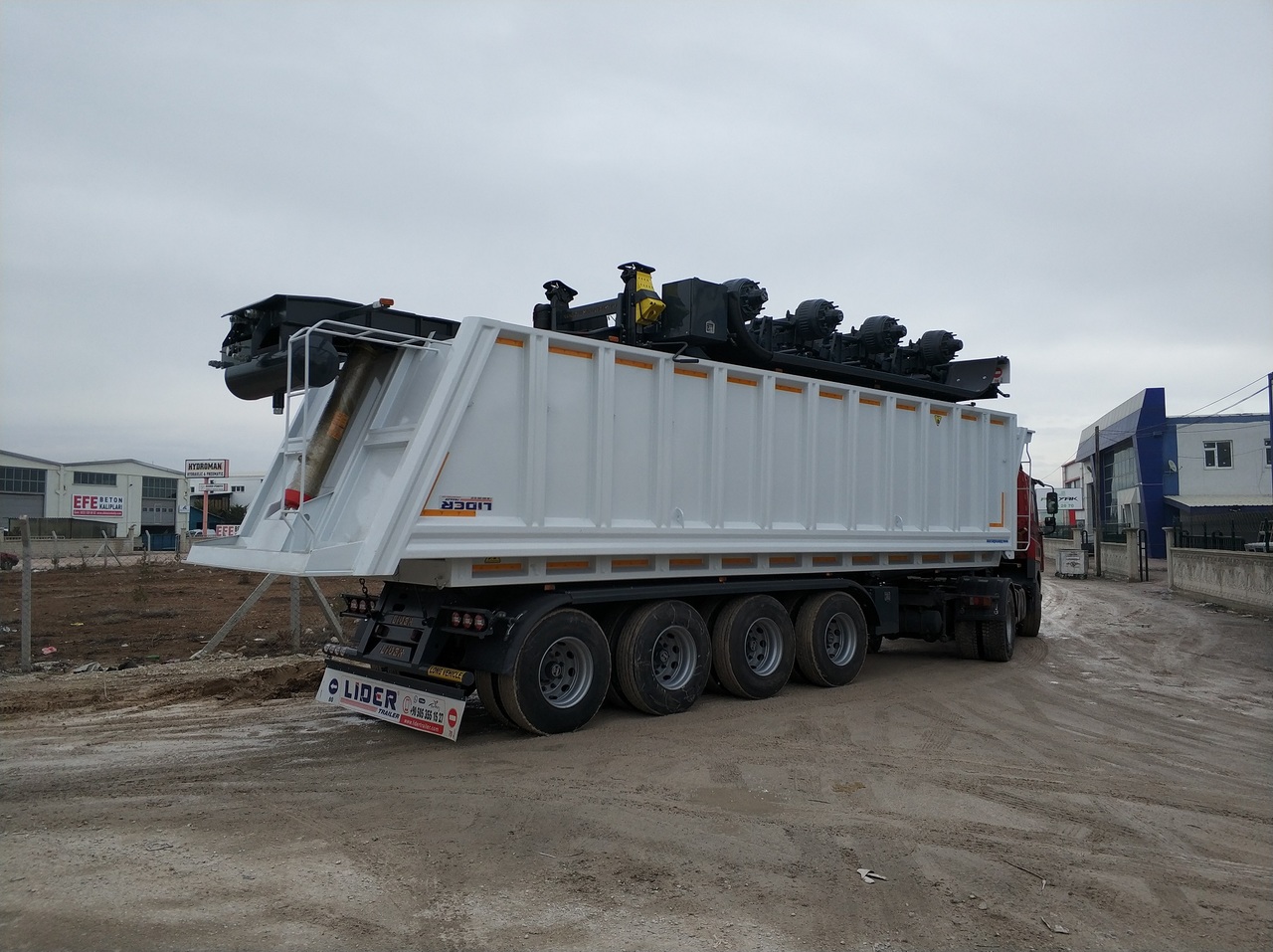 LIDER 2025 new dumper from manufacturer company LIDER TRAILER - Semirremolque volquete: foto 2 LIDER 2025 new dumper from manufacturer company LIDER TRAILER - Semirremolque volquete: foto 2