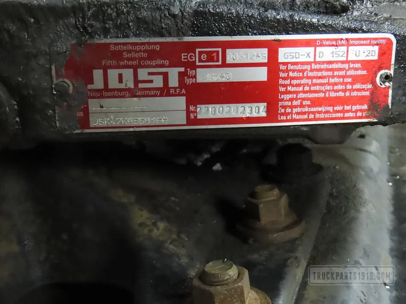 MAN 81.42710-6283 | Opleggerschotel JSK42KO - Bastidor/ Chasis para Camión: foto 2 MAN 81.42710-6283 | Opleggerschotel JSK42KO - Bastidor/ Chasis para Camión: foto 2