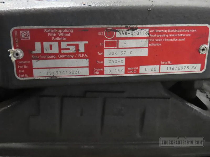 Scania 1353631 Opleggerschotel JSK37C 150 - Bastidor/ Chasis para Camión: foto 2 Scania 1353631 Opleggerschotel JSK37C 150 - Bastidor/ Chasis para Camión: foto 2