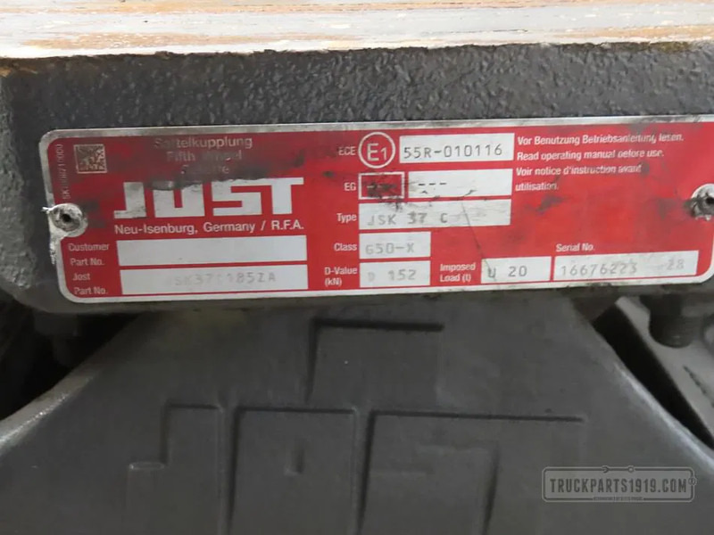 Volvo 3172647 Opleggerschotel JSK37C Volvo - Bastidor/ Chasis para Camión: foto 2 Volvo 3172647 Opleggerschotel JSK37C Volvo - Bastidor/ Chasis para Camión: foto 2