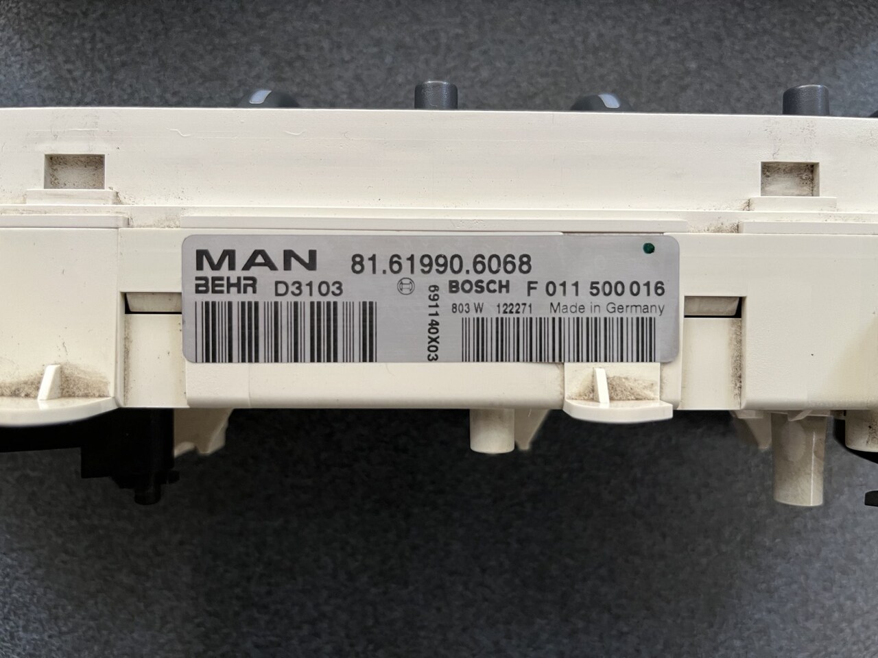 INSTRUMENTS MAN TGA - Sistema eléctrico para Camión: foto 5 INSTRUMENTS MAN TGA - Sistema eléctrico para Camión: foto 5