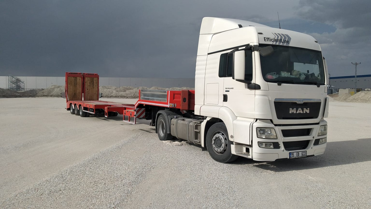 Semirremolque góndola rebajadas nuevo EMIRSAN 3 AXLE EXTENDABLE PLATFORM LOWBED: foto 11