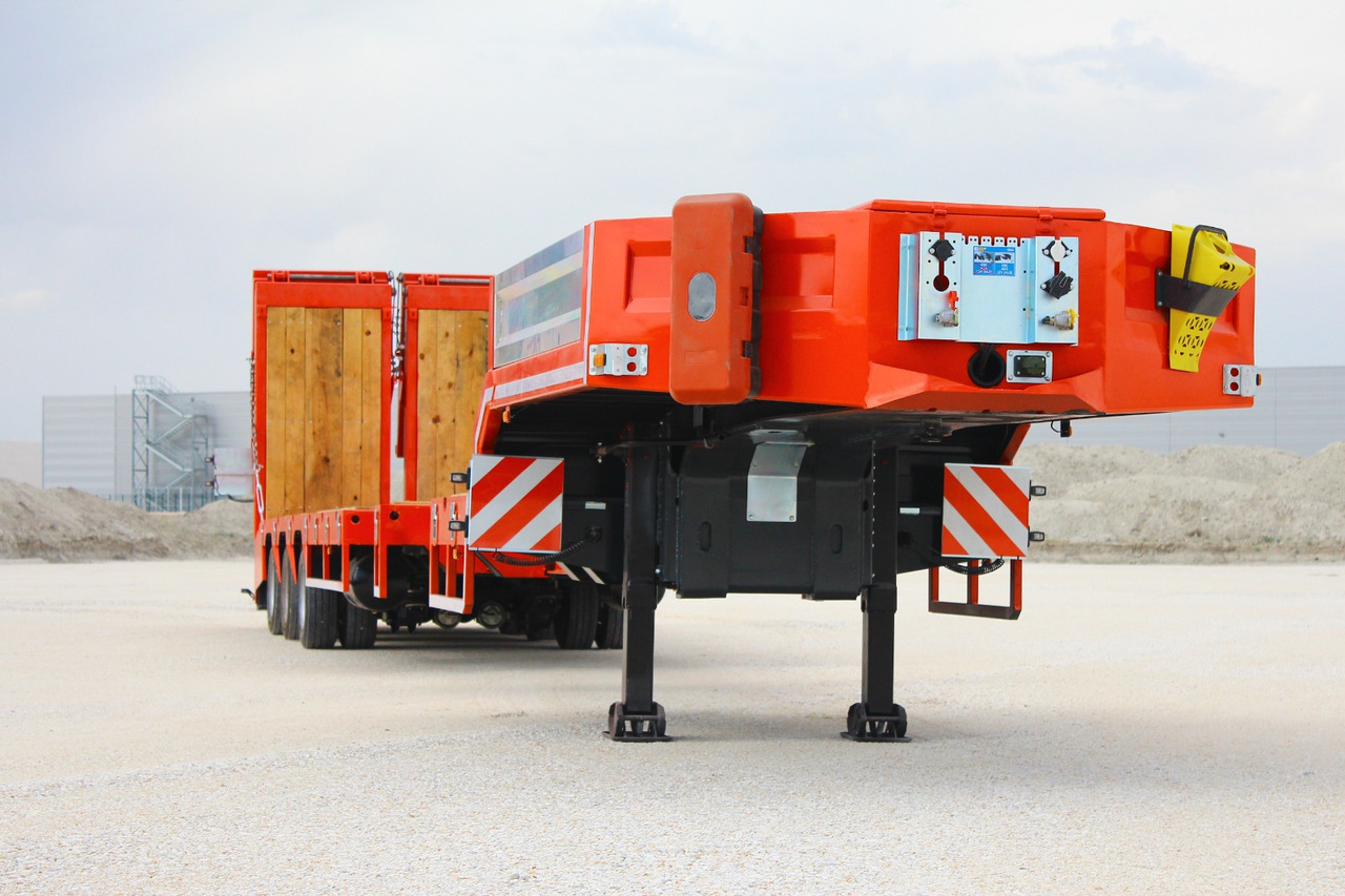 Semirremolque góndola rebajadas nuevo EMIRSAN 3 AXLE EXTENDABLE PLATFORM LOWBED: foto 7