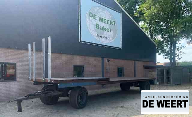 Balenwagen , landbouw wagen - Remolque plataforma agrícola: foto 1 Balenwagen , landbouw wagen - Remolque plataforma agrícola: foto 1