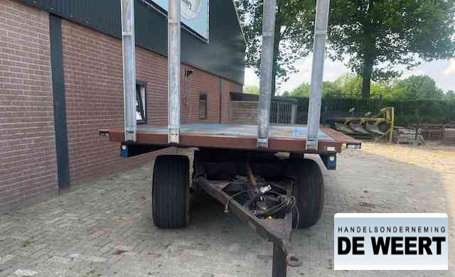 Balenwagen , landbouw wagen - Remolque plataforma agrícola: foto 4 Balenwagen , landbouw wagen - Remolque plataforma agrícola: foto 4