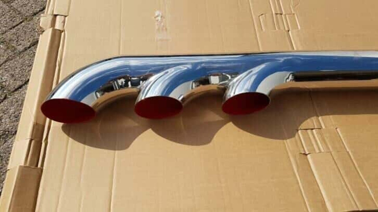 Scania RVS uitlaat gepolijst 170x54x11.2cm 000016 - Tubo de escape para Camión: foto 2 Scania RVS uitlaat gepolijst 170x54x11.2cm 000016 - Tubo de escape para Camión: foto 2