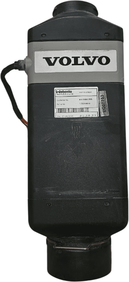 VOLVO WEBASTO LUCHTVERWARMER AIR TOP EVO 2000 24V/2kW | 84178403 - Calefacción/ Ventilación para Camión: foto 2 VOLVO WEBASTO LUCHTVERWARMER AIR TOP EVO 2000 24V/2kW | 84178403 - Calefacción/ Ventilación para Camión: foto 2