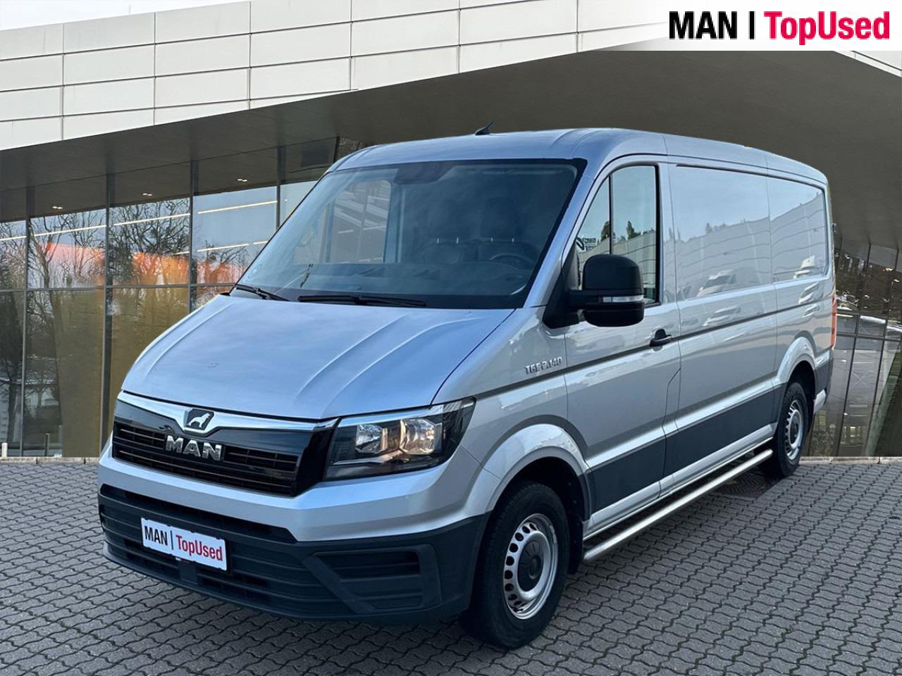 Furgoneta pequeña MAN TGE 2.140 4X2F SB: foto 1