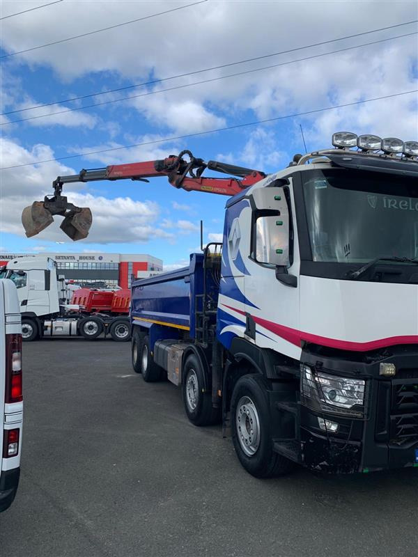 2016 Renault Trucks C 430.32 8X4 RK E6 - Camión volquete, Camión grúa: foto 2 2016 Renault Trucks C 430.32 8X4 RK E6 - Camión volquete, Camión grúa: foto 2