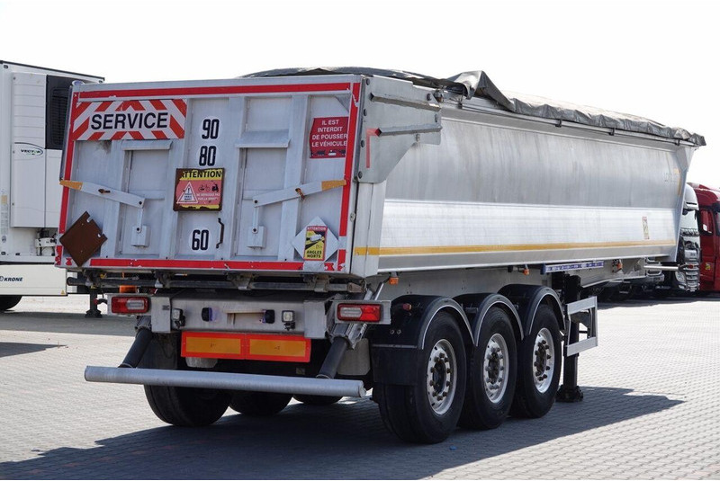 Benalu WYWROTKA 27 m3 / ALUMINIOWA / HYDRAULICZNA KLAPA / 2 OSIE PODNOS - Semirremolque volquete: foto 4 Benalu WYWROTKA 27 m3 / ALUMINIOWA / HYDRAULICZNA KLAPA / 2 OSIE PODNOS - Semirremolque volquete: foto 4