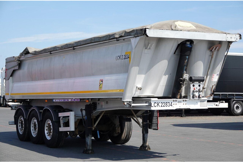 Benalu WYWROTKA 27 m3 / ALUMINIOWA / HYDRAULICZNA KLAPA / 2 OSIE PODNOS - Semirremolque volquete: foto 5 Benalu WYWROTKA 27 m3 / ALUMINIOWA / HYDRAULICZNA KLAPA / 2 OSIE PODNOS - Semirremolque volquete: foto 5