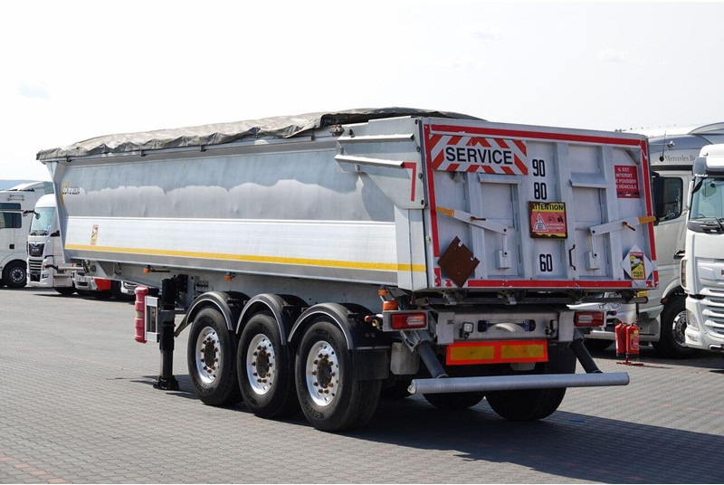Benalu WYWROTKA 27 m3 / ALUMINIOWA / HYDRAULICZNA KLAPA / 2 OSIE PODNOS - Semirremolque volquete: foto 3 Benalu WYWROTKA 27 m3 / ALUMINIOWA / HYDRAULICZNA KLAPA / 2 OSIE PODNOS - Semirremolque volquete: foto 3