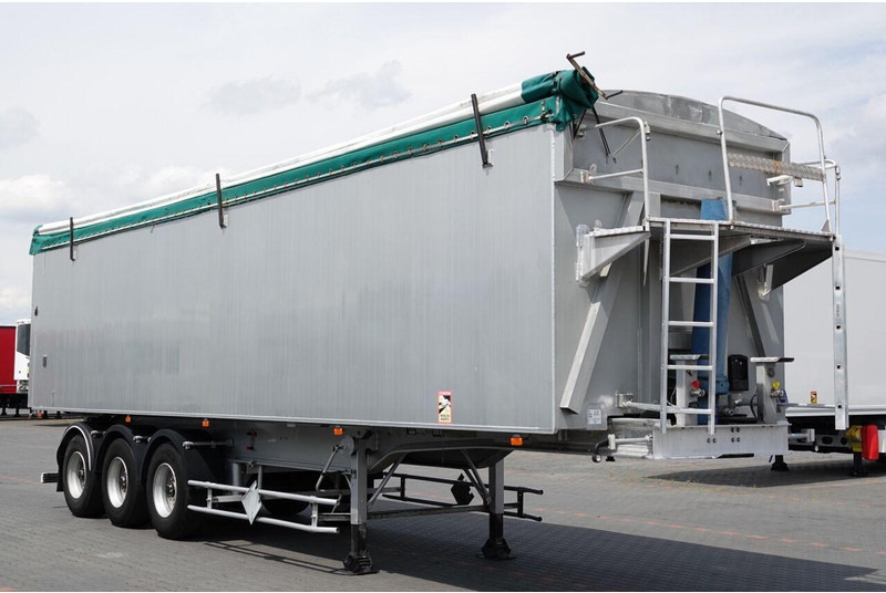 Benalu WYWROTKA 57 m3 / OŚ PODNOSZONA / SPROWADZONA / MAŁO UŻYWANA / S - Semirremolque volquete: foto 1 Benalu WYWROTKA 57 m3 / OŚ PODNOSZONA / SPROWADZONA / MAŁO UŻYWANA / S - Semirremolque volquete: foto 1