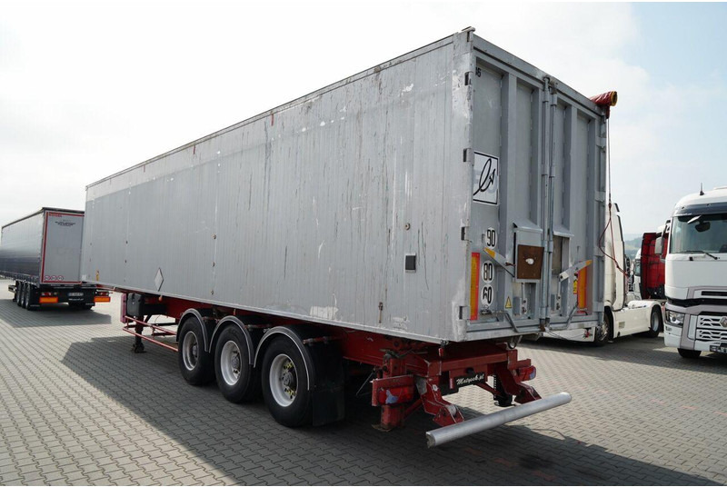 Benalu WYWROTKA 71 m3 / ALUMINIOWA / OŚ PODNOSZONA/ ALUFELGI / SPROWADZ - Semirremolque volquete: foto 5 Benalu WYWROTKA 71 m3 / ALUMINIOWA / OŚ PODNOSZONA/ ALUFELGI / SPROWADZ - Semirremolque volquete: foto 5