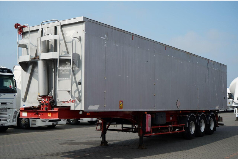 Benalu WYWROTKA 71 m3 / ALUMINIOWA / OŚ PODNOSZONA/ ALUFELGI / SPROWADZ - Semirremolque volquete: foto 3 Benalu WYWROTKA 71 m3 / ALUMINIOWA / OŚ PODNOSZONA/ ALUFELGI / SPROWADZ - Semirremolque volquete: foto 3