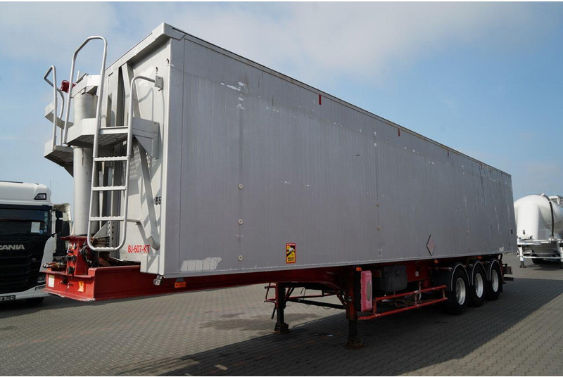 Benalu WYWROTKA 71 m3 / ALUMINIOWA / OŚ PODNOSZONA/ ALUFELGI / SPROWADZ - Semirremolque volquete: foto 4 Benalu WYWROTKA 71 m3 / ALUMINIOWA / OŚ PODNOSZONA/ ALUFELGI / SPROWADZ - Semirremolque volquete: foto 4