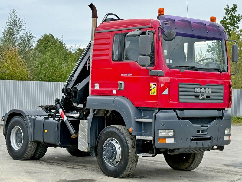MAN TGS 18.480 * HIAB 144 D - HIDUO + FUNK/ 4x4 *TOP - Cabeza tractora: foto 4 MAN TGS 18.480 * HIAB 144 D - HIDUO + FUNK/ 4x4 *TOP - Cabeza tractora: foto 4