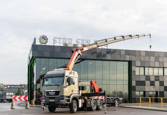 MAN TGS 26.480 6x6 PALFINGER PK 34002 SH Crane Winc - Cabeza tractora: foto 1 MAN TGS 26.480 6x6 PALFINGER PK 34002 SH Crane Winc - Cabeza tractora: foto 1