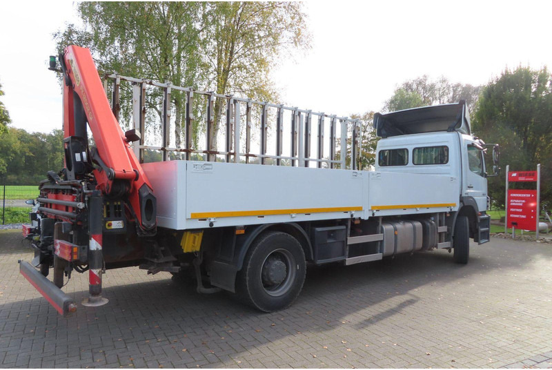 Mercedes-Benz Axor 1833 L Glasstransporter + Crane Palfinger - Camión: foto 3 Mercedes-Benz Axor 1833 L Glasstransporter + Crane Palfinger - Camión: foto 3