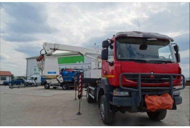 Renault KERAX 410.19 4x4 Emelőkosaras Cela 17m - Camión, Camión grúa: foto 1 Renault KERAX 410.19 4x4 Emelőkosaras Cela 17m - Camión, Camión grúa: foto 1