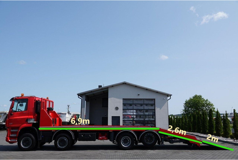 DAF CF 460 / 8x2/  LAWETA / PLATFORMA / NAJAZDY HYDRAULICZNE / WYCIĄ - Grua de remolque autos: foto 5 DAF CF 460 / 8x2/  LAWETA / PLATFORMA / NAJAZDY HYDRAULICZNE / WYCIĄ - Grua de remolque autos: foto 5