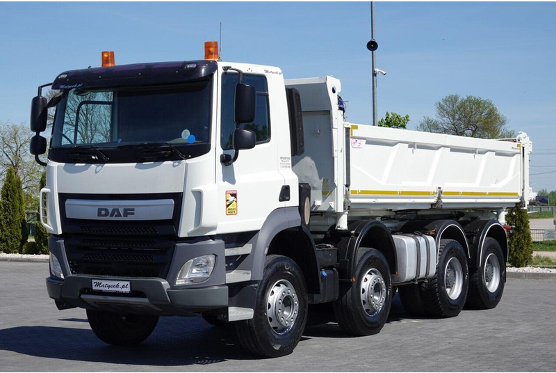 Camión volquete DAF CF 460 / 8x4 / WYWROTKA / HYDROBURTA  / BORDMATIC / SPROWADZONY: foto 11