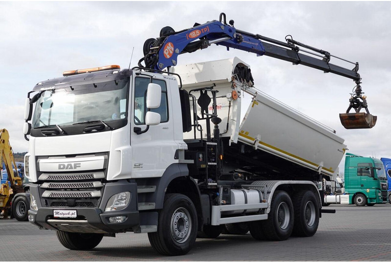 DAF CF 460 - Camión volquete, Camión grúa: foto 1 DAF CF 460 - Camión volquete, Camión grúa: foto 1