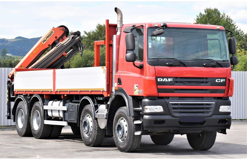 DAF CF 85.410 - Camión caja abierta, Camión grúa: foto 4 DAF CF 85.410 - Camión caja abierta, Camión grúa: foto 4