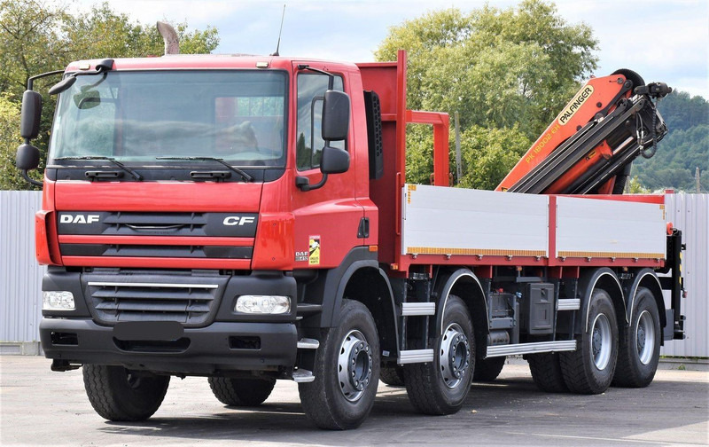 DAF CF 85.410 - Camión caja abierta, Camión grúa: foto 3 DAF CF 85.410 - Camión caja abierta, Camión grúa: foto 3