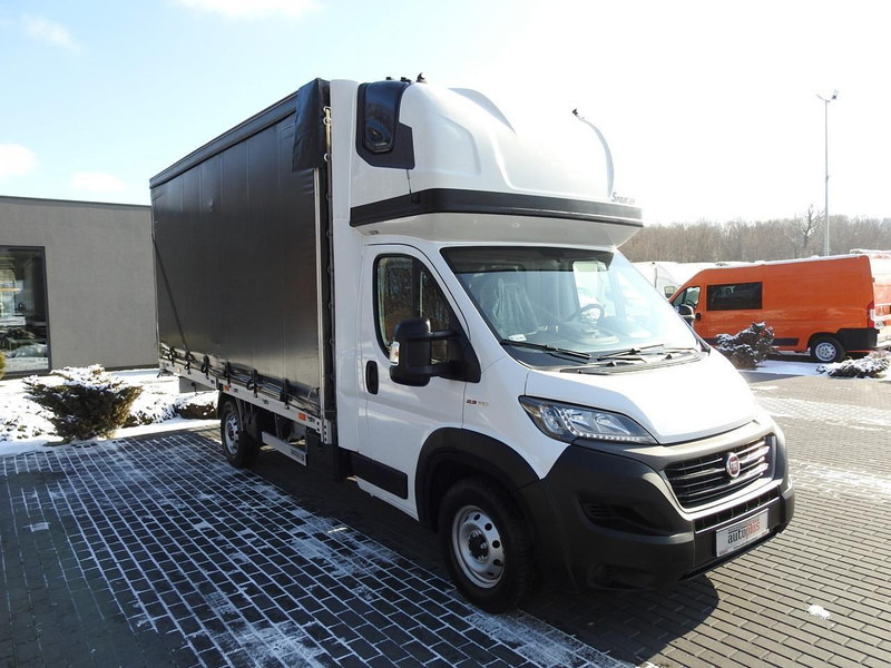 Fiat DUCATO PLANDEKA 10 PALET WEBASTO TEMPOMAT KLIMATYZACJA LEDY PNEU - Furgoneta con caja de lona: foto 4 Fiat DUCATO PLANDEKA 10 PALET WEBASTO TEMPOMAT KLIMATYZACJA LEDY PNEU - Furgoneta con caja de lona: foto 4